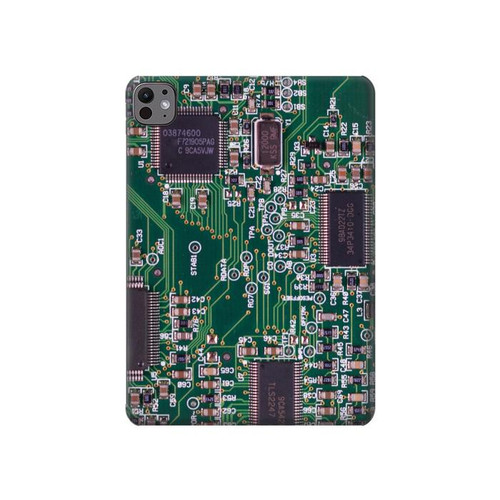 S3519 電子回路基板のグラフィック Electronics Circuit Board Graphic iPad Pro 11 (2024,2025) タブレットケース