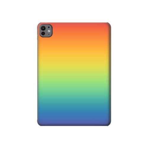 S3698 LGBTグラデーションプライドフラグ LGBT Gradient Pride Flag iPad Pro 11 (2024,2025) タブレットケース