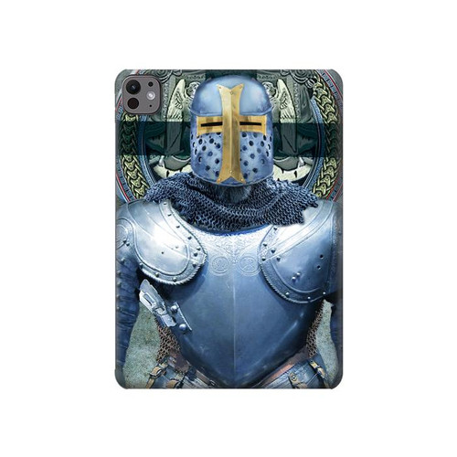 S3864 中世テンプル騎士団重鎧騎士 Medieval Templar Heavy Armor Knight iPad Pro 11 (2024,2025) タブレットケース