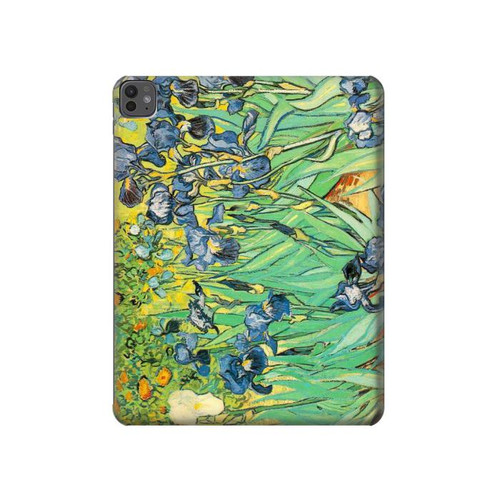 S0210 フィンセント・ファン・ゴッホ アイリスの花 Van Gogh Irises iPad Pro 13 (2024,2025), Air 13 2026 タブレットケース