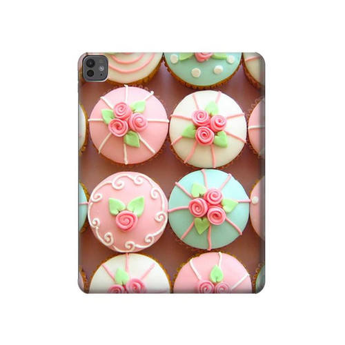 S1718 おいしいカップケーキ Yummy Cupcakes iPad Pro 13 (2024,2025), Air 13 2026 タブレットケース