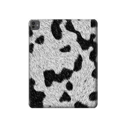 S2170 牛毛皮テクスチャグラフィックプリント Cow Fur Texture Graphic Printed iPad Pro 13 (2024,2025), Air 13 2026 タブレットケース