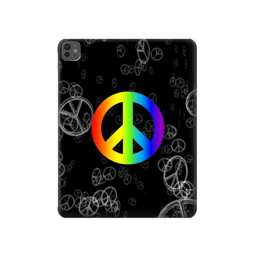 S2356 ピースサイン Peace Sign iPad Pro 13 (2024,2025) タブレットケース