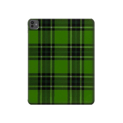 S2373 タータングリーンパターン Tartan Green Pattern iPad Pro 13 (2024,2025) タブレットケース