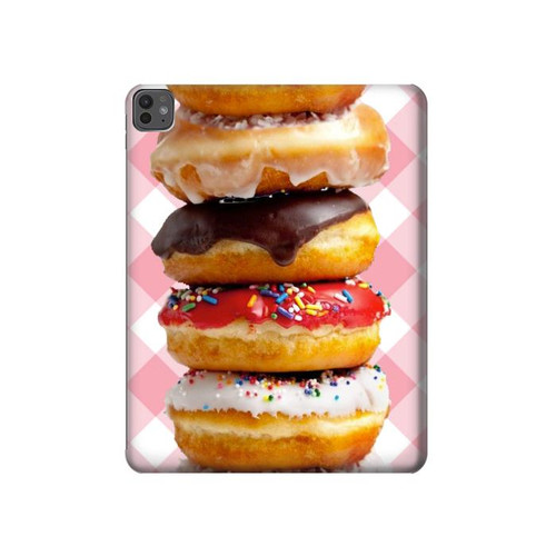 S2431 ファンシー甘いドーナツ Fancy Sweet Donuts iPad Pro 13 (2024,2025) タブレットケース