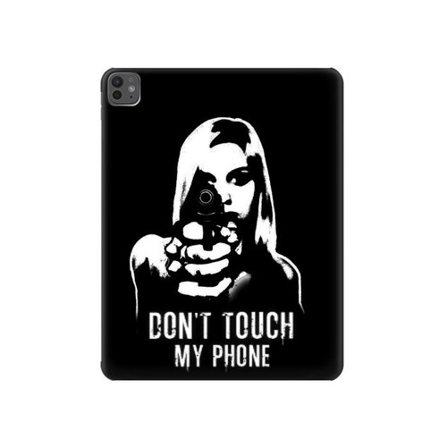 S2518 私の携帯電話を触るな Do Not Touch My Phone iPad Pro 13 (2024,2025), Air 13 2026 タブレットケース