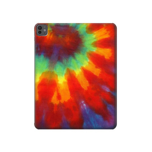 S2985 絞り染めカラー Colorful Tie Dye Texture iPad Pro 13 (2024,2025) タブレットケース