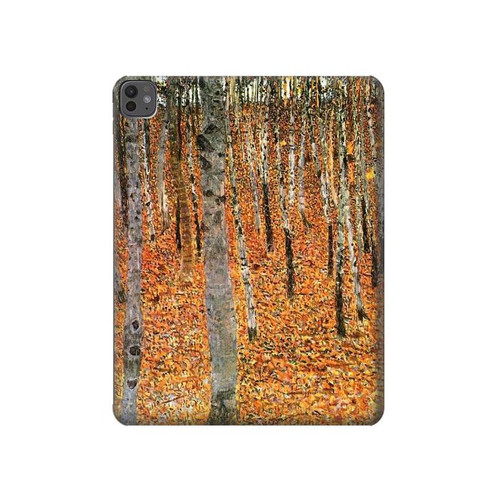 S3380 グスタフ・クリムト バーチフォレスト Gustav Klimt Birch Forest iPad Pro 13 (2024,2025) タブレットケース