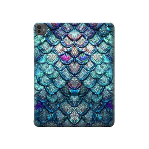 S3809 人魚の鱗 Mermaid Fish Scale iPad Pro 13 (2024) タブレットケース