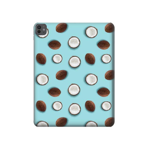 S3860 ココナッツドット柄 Coconut Dot Pattern iPad Pro 13 (2024,2025), Air 13 2026 タブレットケース