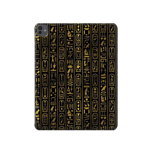 S3869 古代エジプトの象形文字 Ancient Egyptian Hieroglyphic iPad Pro 13 (2024) タブレットケース