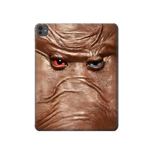 S3940 レザーマッドフェイスグラフィックペイント Leather Mad Face Graphic Paint iPad Pro 13 (2024,2025), Air 13 2026 タブレットケース