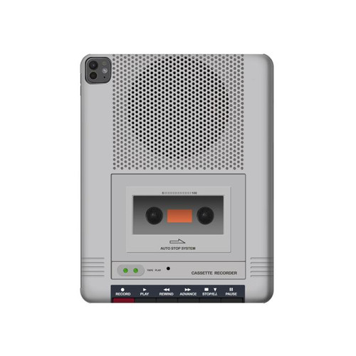 S3953 ビンテージ カセット プレーヤーのグラフィック Vintage Cassette Player Graphic iPad Pro 13 (2024,2025), Air 13 2026 タブレットケース