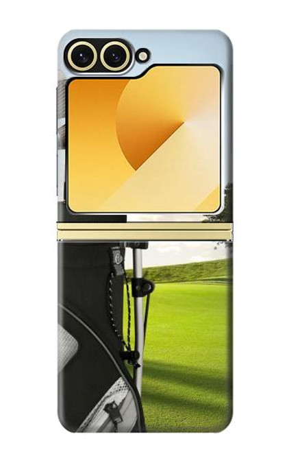 S0067 ゴルフ Golf Samsung Galaxy Z Flip 6, Flip 7 FE バックケース、フリップケース・カバー