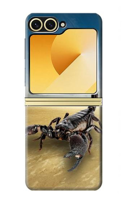 S0150 砂漠のサソリ Desert Scorpion Samsung Galaxy Z Flip 6, Flip 7 FE バックケース、フリップケース・カバー