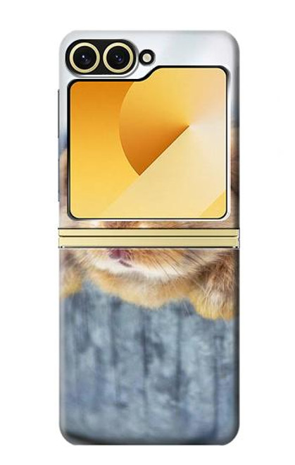 S0242 可愛いウサギ Cute Rabbit Samsung Galaxy Z Flip 6, Flip 7 FE バックケース、フリップケース・カバー