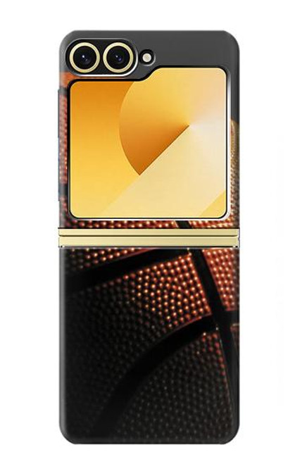 S0980 バスケットボール スポーツ Basketball Sport Samsung Galaxy Z Flip 6, Flip 7 FE バックケース、フリップケース・カバー