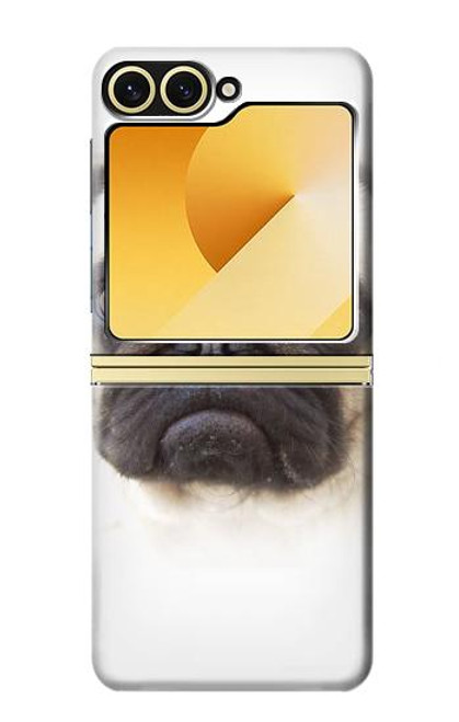 S1852 パグ犬 Pug Dog Samsung Galaxy Z Flip 6 バックケース、フリップケース・カバー