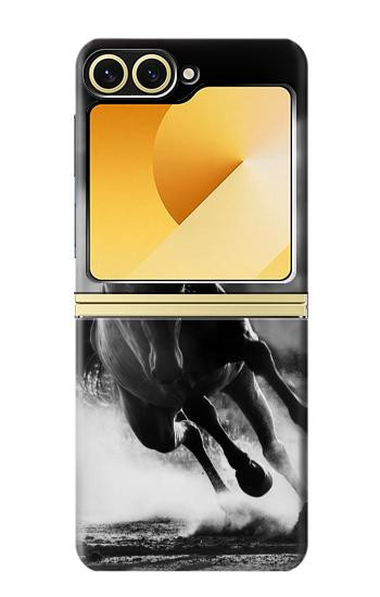 S1860 走る馬 Running Horse Samsung Galaxy Z Flip 6, Flip 7 FE バックケース、フリップケース・カバー