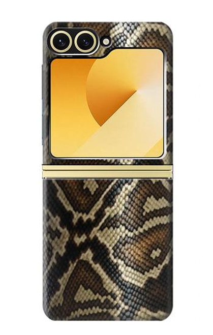 S2712 アナコンダアマゾン 蛇の皮膚 グラフィックプリント Anaconda Amazon Snake Skin Graphic Printed Samsung Galaxy Z Flip 6, Flip 7 FE バックケース、フリップケース・カバー