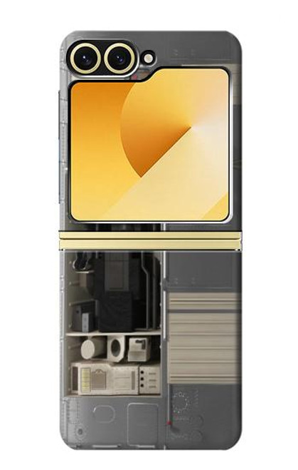 S2814 アポロ宇宙船 Apollo Spacecraft Samsung Galaxy Z Flip 6, Flip 7 FE バックケース、フリップケース・カバー