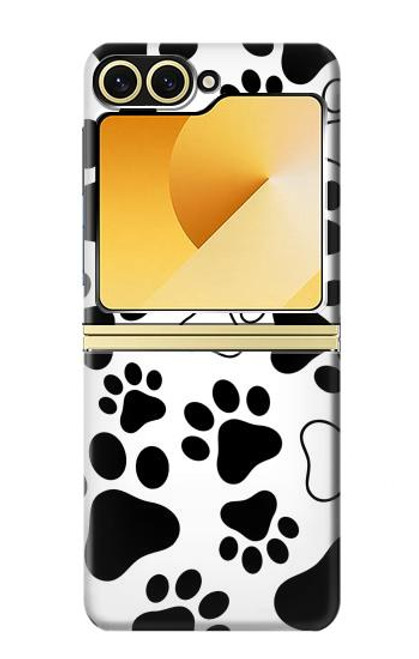 S2904 犬ポウ Dog Paw Prints Samsung Galaxy Z Flip 6, Flip 7 FE バックケース、フリップケース・カバー