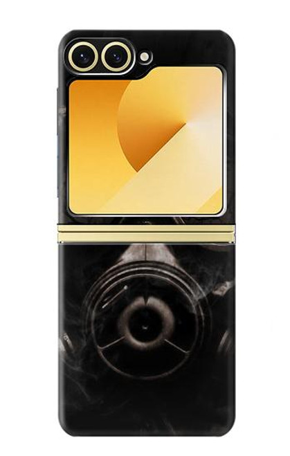 S2910 ガスマスク Gas Mask Samsung Galaxy Z Flip 6, Flip 7 FE バックケース、フリップケース・カバー