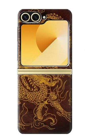 S2911 ドラゴン Chinese Dragon Samsung Galaxy Z Flip 6, Flip 7 FE バックケース、フリップケース・カバー