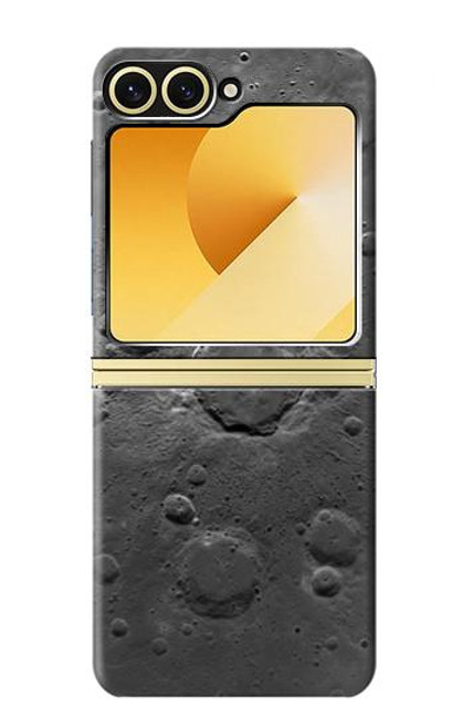 S2946 月面 Moon Surface Samsung Galaxy Z Flip 6, Flip 7 FE バックケース、フリップケース・カバー