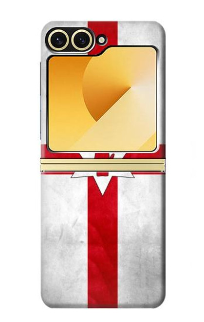 S2972 北アイルランドサッカー Northern Ireland Football Soccer Flag Samsung Galaxy Z Flip 6, Flip 7 FE バックケース、フリップケース・カバー