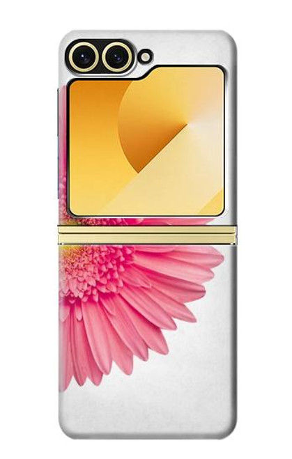 S3044 ヴィンテージピンクガーベラデイジー Vintage Pink Gerbera Daisy Samsung Galaxy Z Flip 6, Flip 7 FE バックケース、フリップケース・カバー