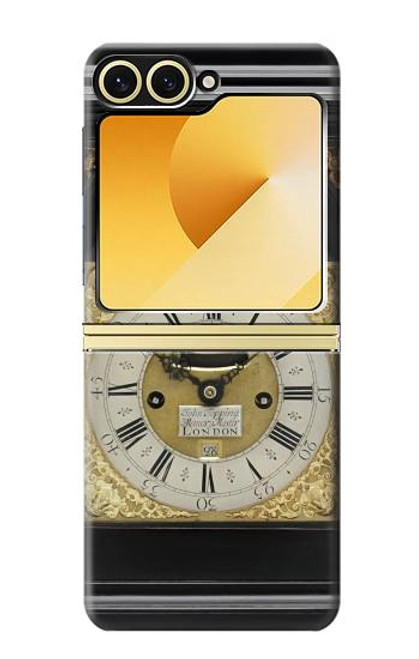 S3144 アンティークブラケット時計 Antique Bracket Clock Samsung Galaxy Z Flip 6 バックケース、フリップケース・カバー