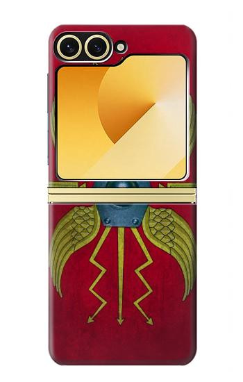 S3206 ローマの盾 Roman Shield Scutum Samsung Galaxy Z Flip 6, Flip 7 FE バックケース、フリップケース・カバー