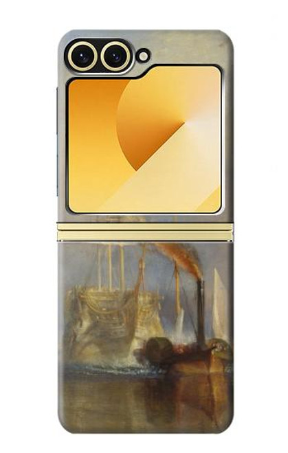 S3338 J. M. W.  J. M. W. Turner The Fighting Temeraire Samsung Galaxy Z Flip 6, Flip 7 FE バックケース、フリップケース・カバー