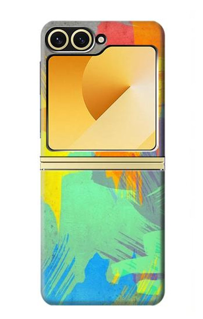 S3423 ブラシストローク Brush Stroke Samsung Galaxy Z Flip 6, Flip 7 FE バックケース、フリップケース・カバー