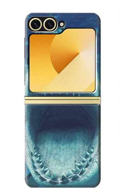 S3548 イタチザメ Tiger Shark Samsung Galaxy Z Flip 6, Flip 7 FE バックケース、フリップケース・カバー