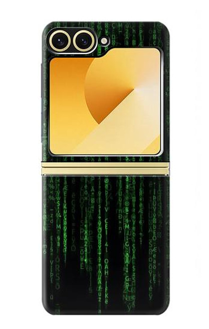 S3668 バイナリコード Binary Code Samsung Galaxy Z Flip 6, Flip 7 FE バックケース、フリップケース・カバー