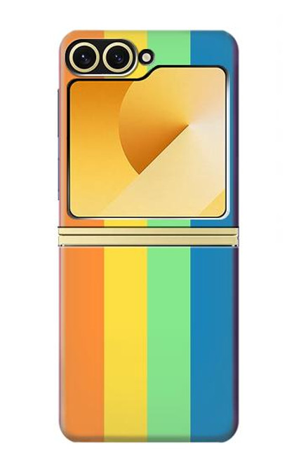 S3699 LGBTプライド LGBT Pride Samsung Galaxy Z Flip 6, Flip 7 FE バックケース、フリップケース・カバー