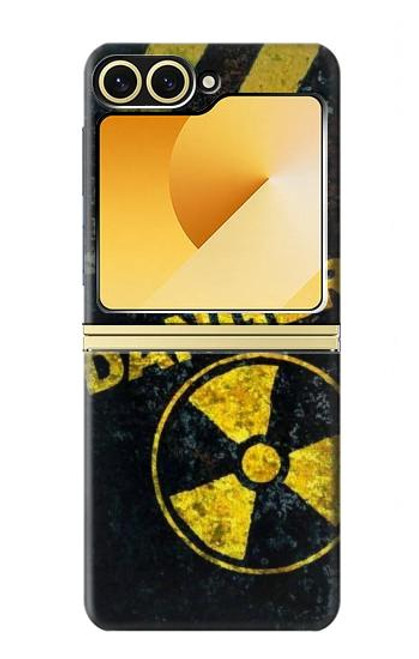 S3891 核の危険 Nuclear Hazard Danger Samsung Galaxy Z Flip 6 バックケース、フリップケース・カバー