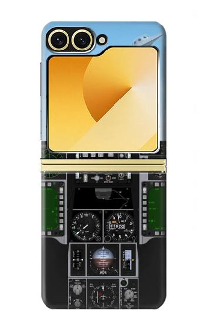 S3933 戦闘機UFO Fighter Aircraft UFO Samsung Galaxy Z Flip 6, Flip 7 FE バックケース、フリップケース・カバー