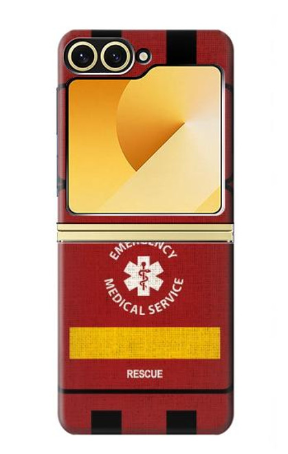 S3957 救急医療サービス Emergency Medical Service Samsung Galaxy Z Flip 6, Flip 7 FE バックケース、フリップケース・カバー