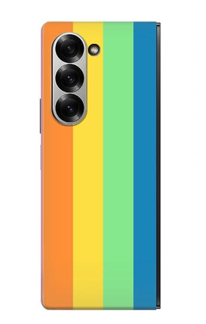 S3699 LGBTプライド LGBT Pride Samsung Galaxy Z Fold 6 バックケース、フリップケース・カバー