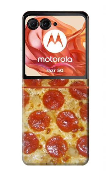S0236 ピザ Pizza Motorola Razr 70,60,50, Razr (2026, 2025, 2024) バックケース、フリップケース・カバー