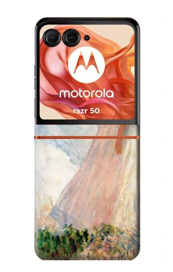 S0998 クロード・モネ 日傘を差す女 Claude Monet Woman with a Parasol Motorola Razr 70,60,50, Razr (2026, 2025, 2024) バックケース、フリップケース・カバー