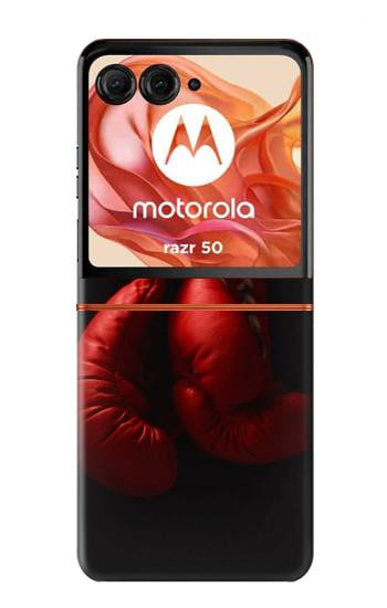 S1253 ボクシング グローブ Boxing Glove Motorola Razr 70,60,50, Razr (2026, 2025, 2024) バックケース、フリップケース・カバー