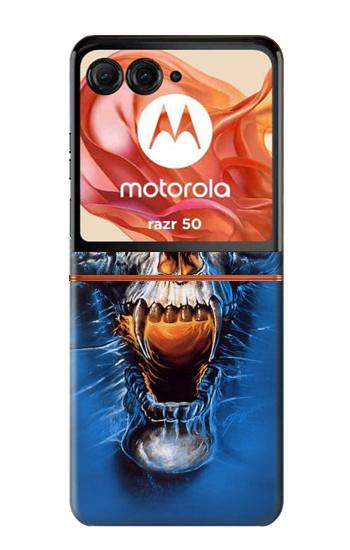 S1462 ヴァンパイア 吸血鬼 スカル Vampire Skull Motorola Razr 70,60,50, Razr (2026, 2025, 2024) バックケース、フリップケース・カバー