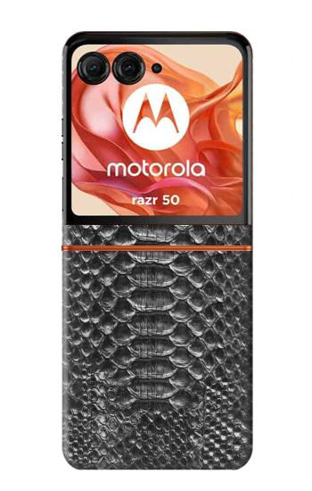 S2090 ニシキヘビのスキングラフィックプリント Python Skin Graphic Printed Motorola Razr 70,60,50, Razr (2026, 2025, 2024) バックケース、フリップケース・カバー