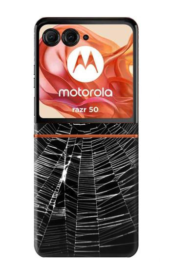 S2224 クモの巣 Spider Web Motorola Razr 70,60,50, Razr (2026, 2025, 2024) バックケース、フリップケース・カバー