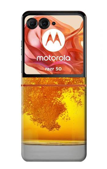 S2391 ビールグラス Beer Glass Motorola Razr 70,60,50, Razr (2026, 2025, 2024) バックケース、フリップケース・カバー