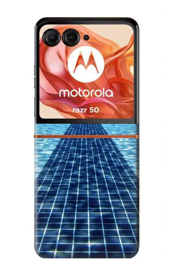 S2429 スイミングプール Swimming Pool Motorola Razr 70,60,50, Razr (2026, 2025, 2024) バックケース、フリップケース・カバー